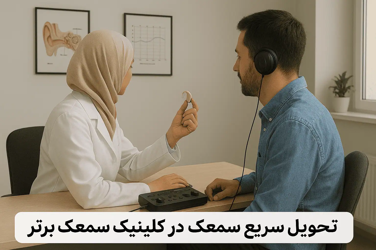 تحویل سریع سمعک در تهران تحویل سریع سمعک در تهران: تجربهای فوری، حرفهای و کاملاً شخصیسازیشده تحویل سریع سمعک در تهران
